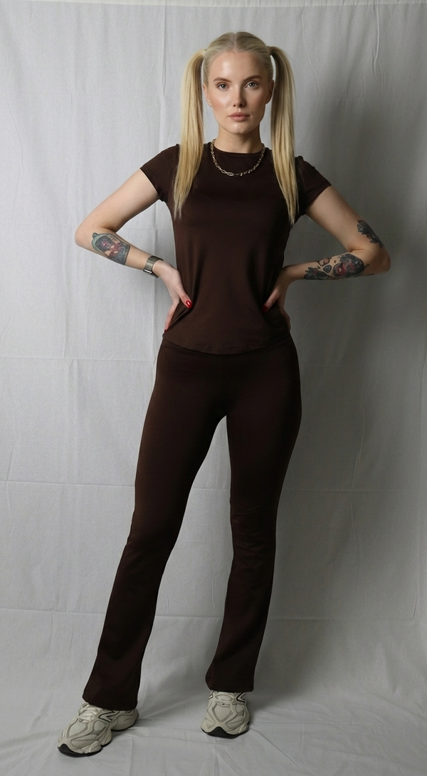 Woman Sport Pants - Brown